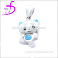 enamel pendant for children and baby cute silver pendant hot sell design